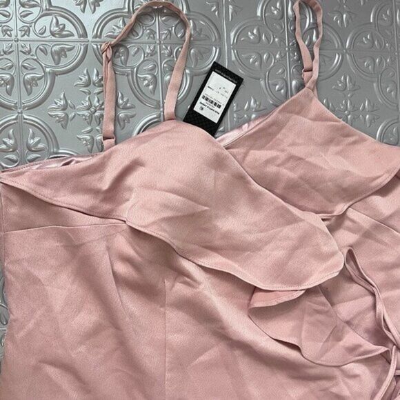 City Chic Women's Ruffle‎ Hi-Low  Wrap Maxi Dress - Picture 9 of 9